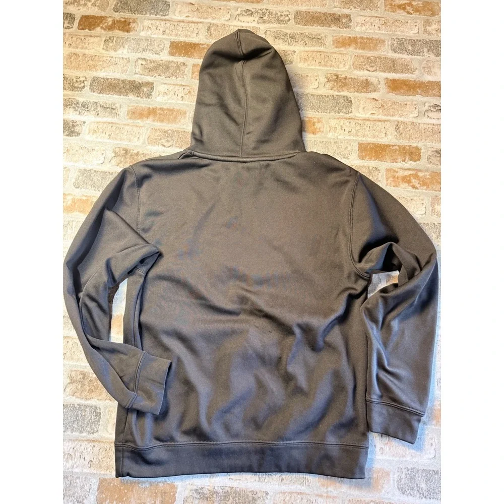 Colosseum Oklahoma State Cowboys Youth Hoodie Gray Orange OSU Sweatshirt Large